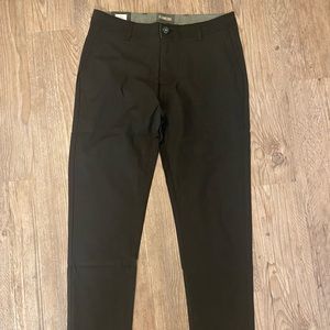 NWT Linksoul Chino Boardwalker golf pant True Black 33x34